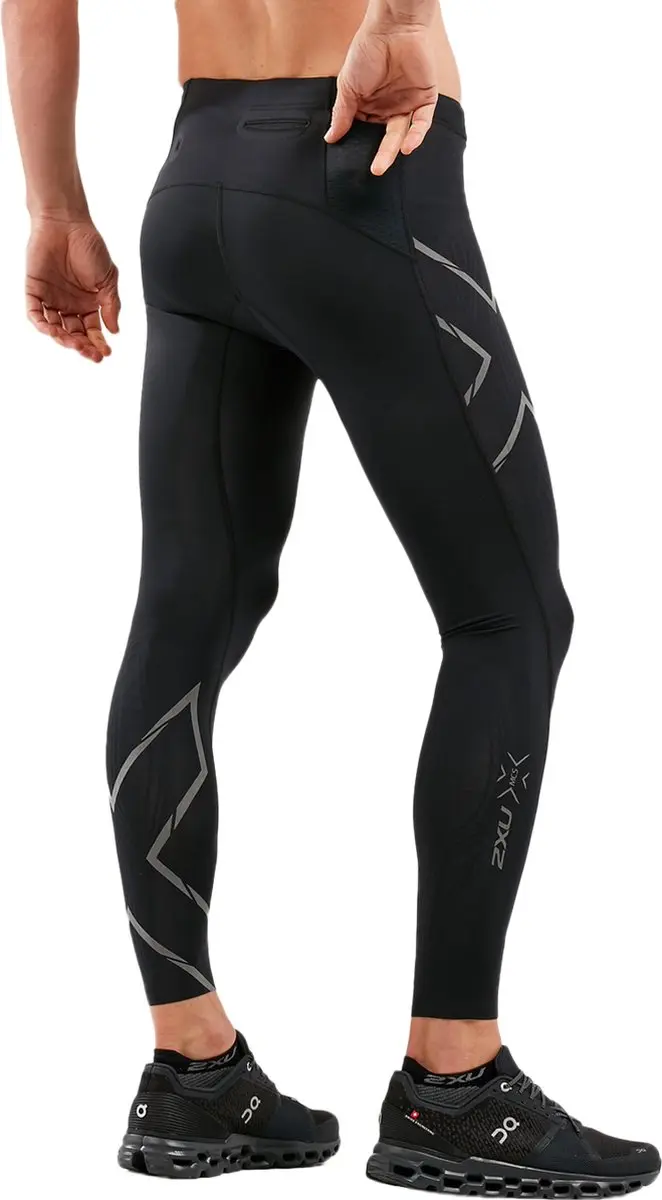 2XU MCS Run Compressie Lange Strakke Leggings - Zwart - afbeelding 4 van 6