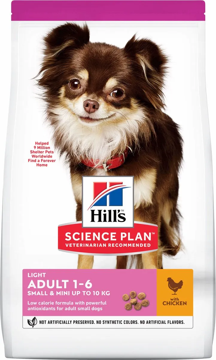 Hill's Canine Adult Light Small & Mini Kip 6kg
