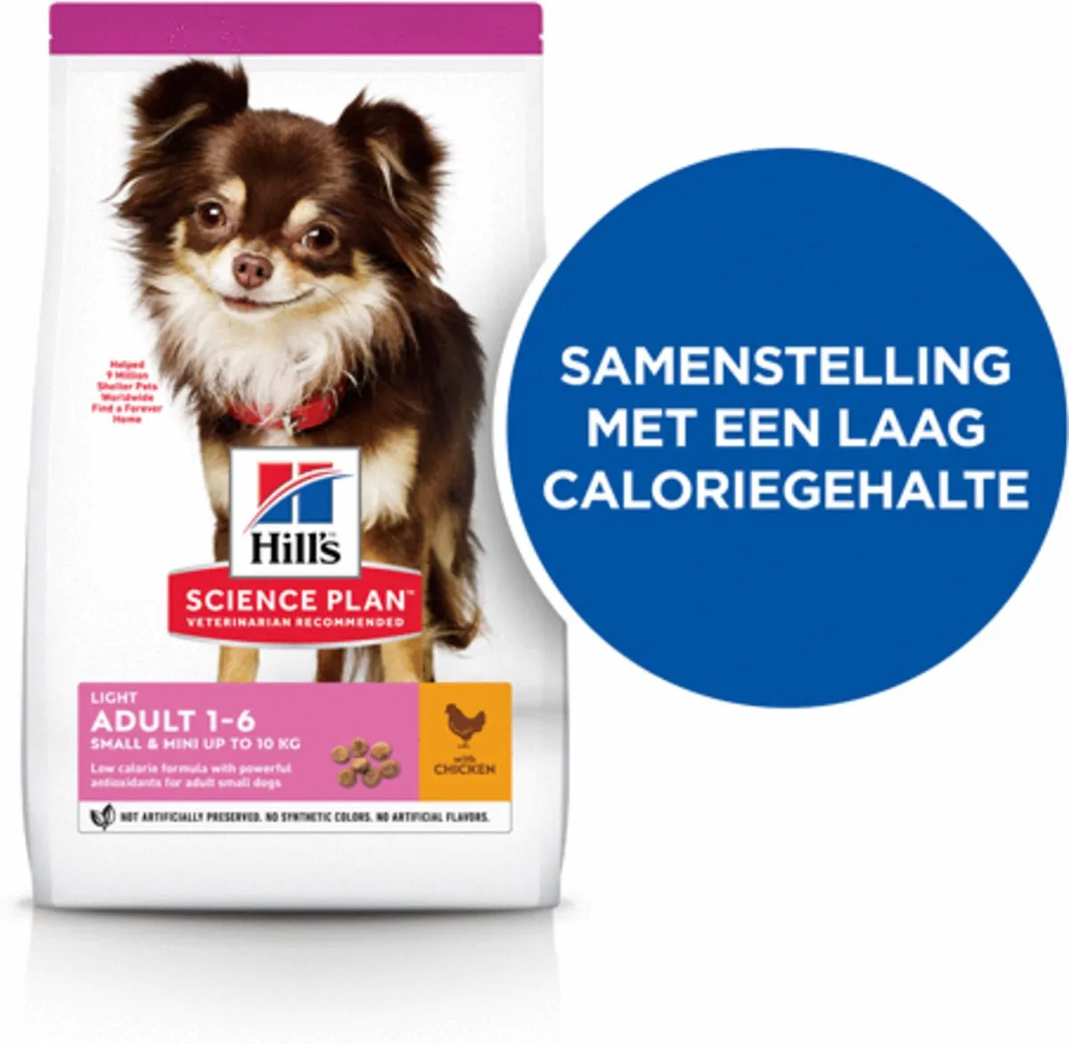 Hill's Canine Adult Light Small & Mini Kip 6kg