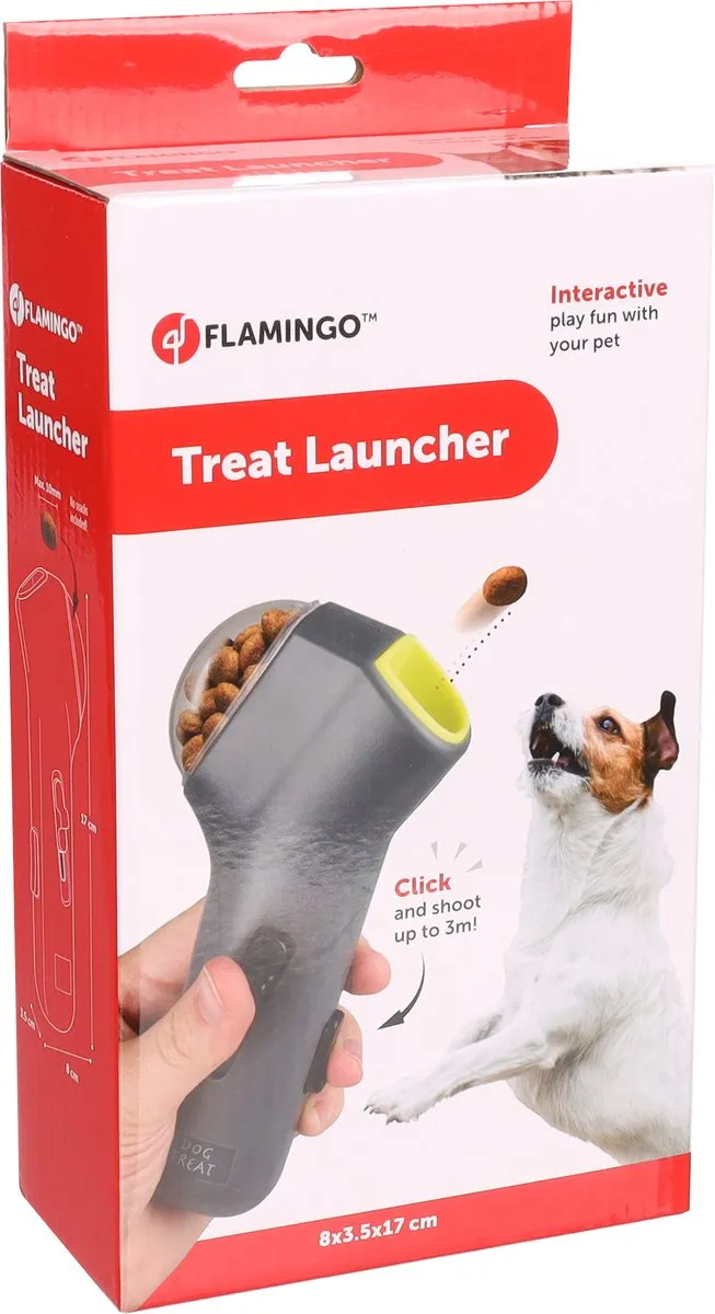 Flamingo SnoepjesSchieter Mimzi Pistool - Grijs