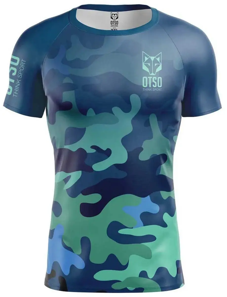 Otso T-shirt T-shirt Met Korte Mouwen Blauw S Man