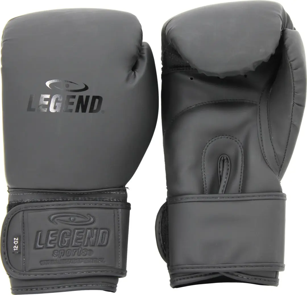 Legend Sports Bokshandschoenen Powerfit & Protect Matzwart Mt 12oz