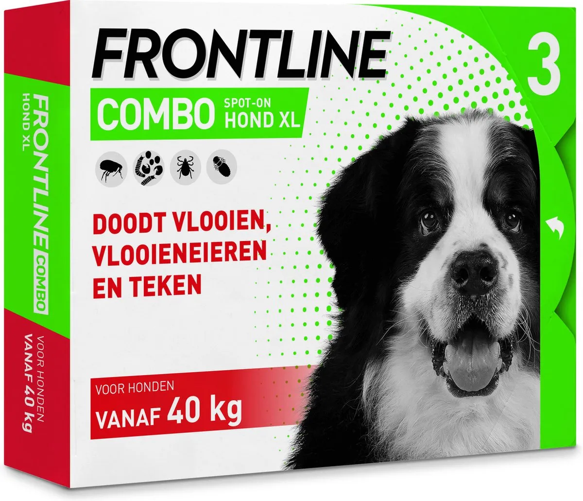 Frontline Combo Spot On XL Anti-vlooienmiddel - 3 pip