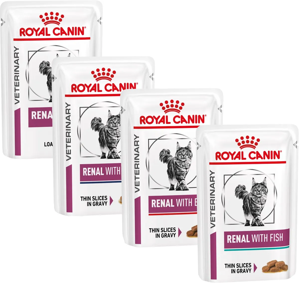 Royal Canin Renal Kat Voeding - 12x85g Vis