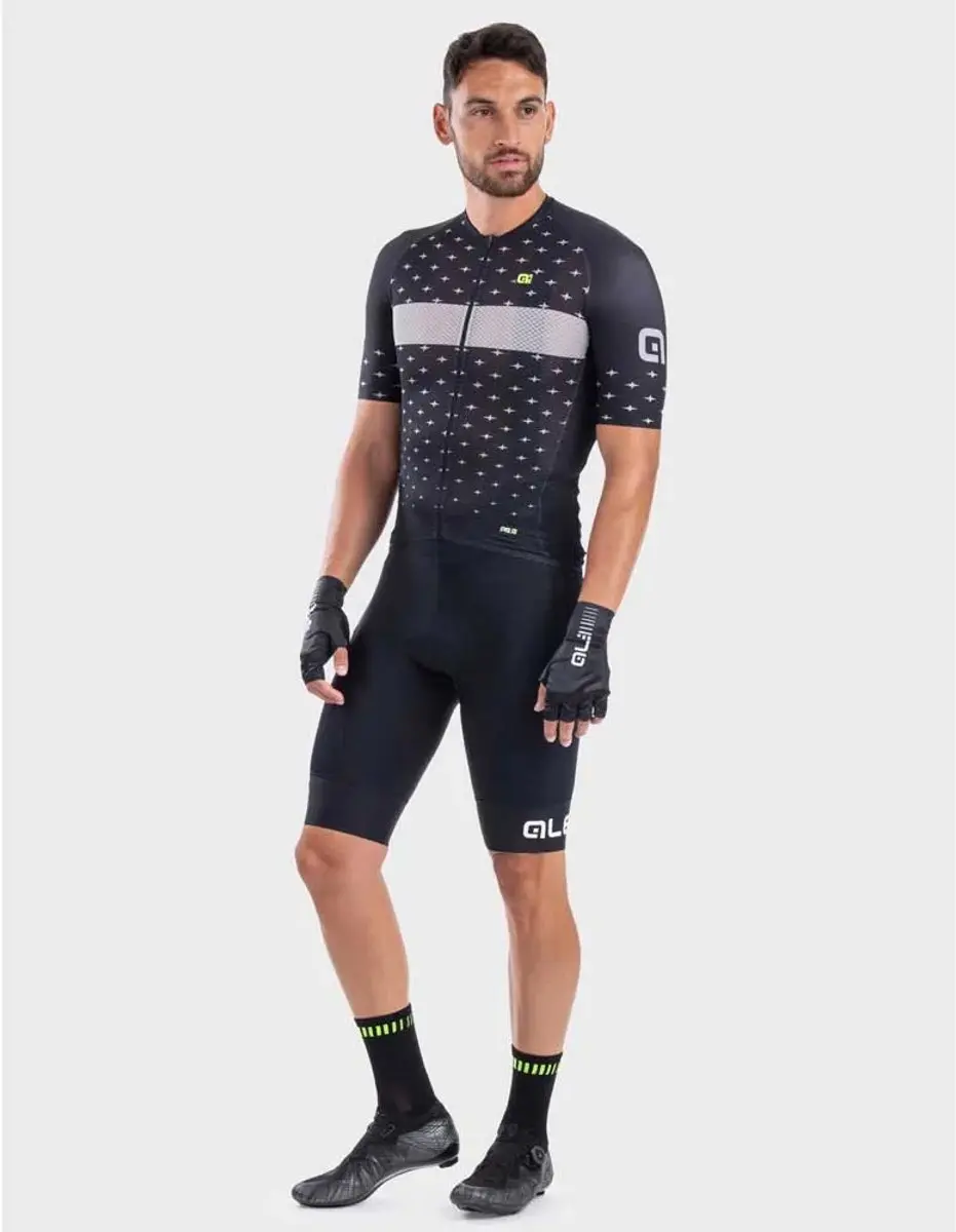 Alé PRR Stars Fietsshirt Korte Mouwen - Zwart - afbeelding 6 van 6
