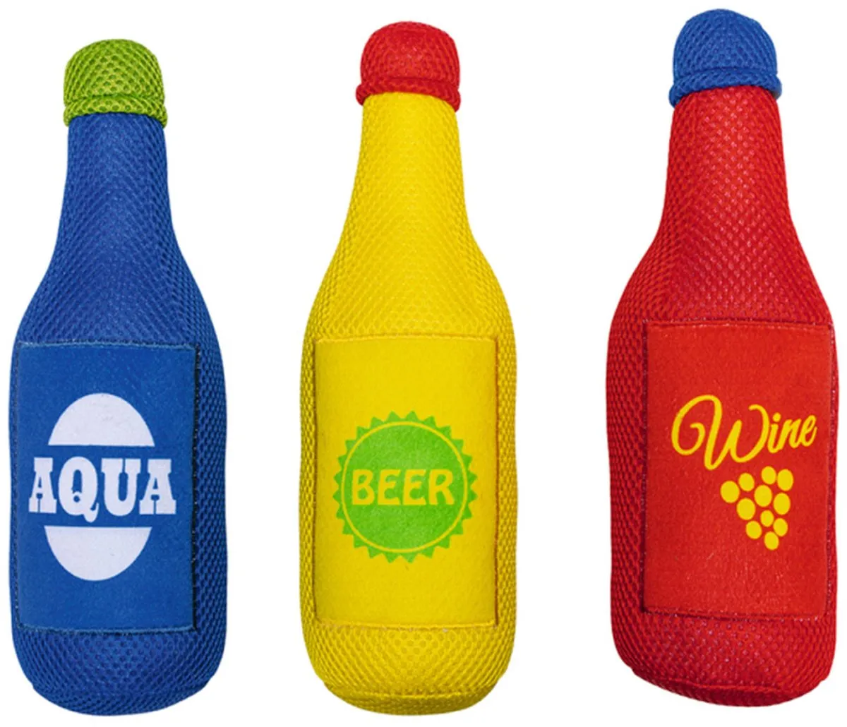 Beeztees Drijvend Hondenspeelgoed Drankje Assorti