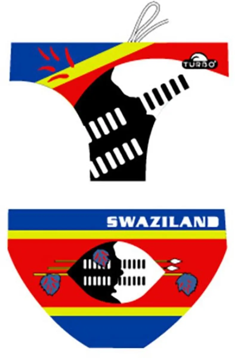 Turbo Swaziland Zwemslip Veelkleurig S Man