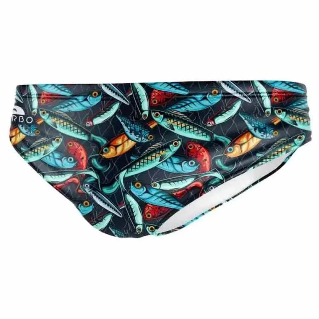 Turbo Sardine Zwemslip Veelkleurig XL Man