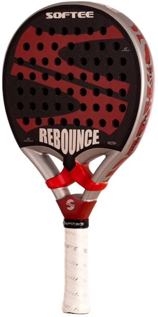 Softee Rebounce 3K Padelracket - Rood - afbeelding 5 van 5