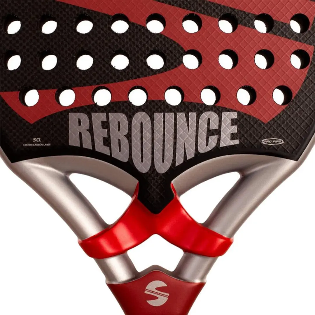 Softee Rebounce 3K Padelracket - Rood - afbeelding 2 van 5