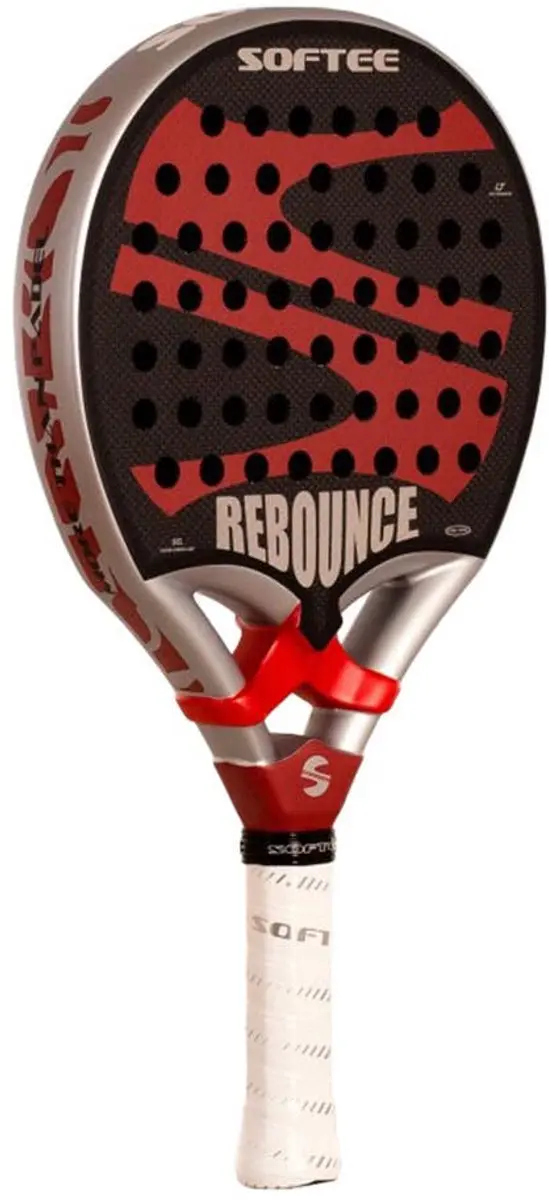 Softee Rebounce 3K Padelracket - Rood - afbeelding 4 van 5