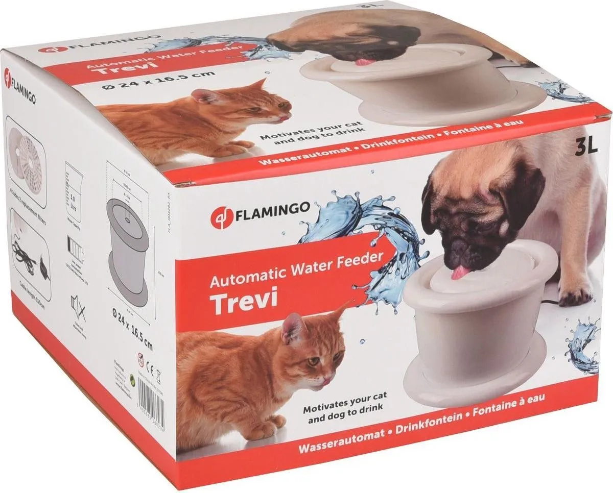 Flamingo Drinkfontein Trevi 3000 - Wit