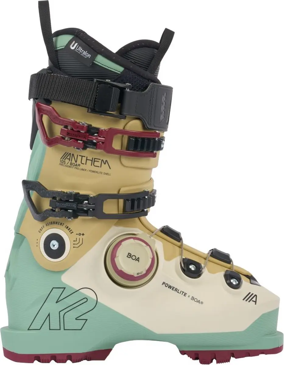 K2 Anthem 105 Boa Alpine Skischoenen Beige 25.5