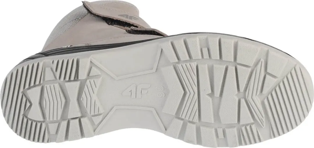 4F Junior Trek Trekkingschoenen - Grijs - Maat 32 - afbeelding 4 van 5