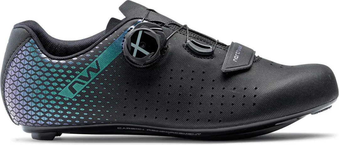 Northwave Core Plus 2 Racefietsschoenen Dames - Zwart - afbeelding 2 van 3