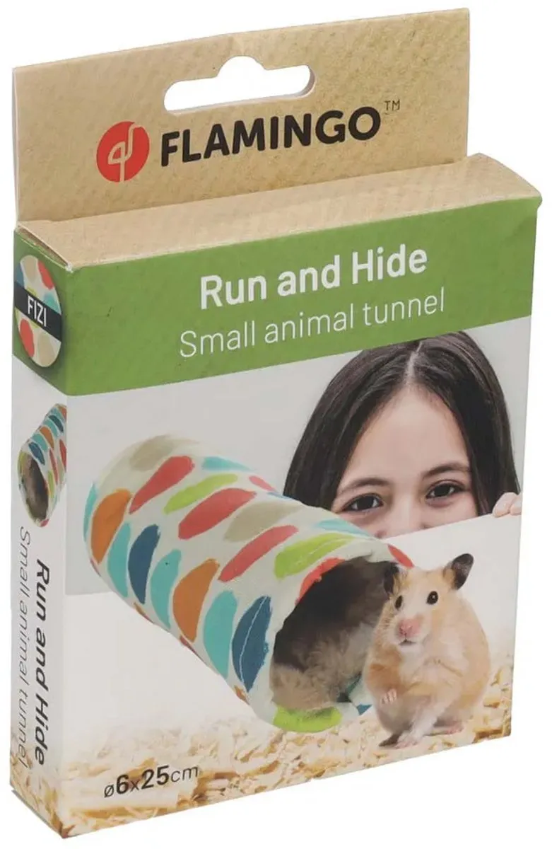 Flamingo Fizi Katten Tunnel - Veelkleurig