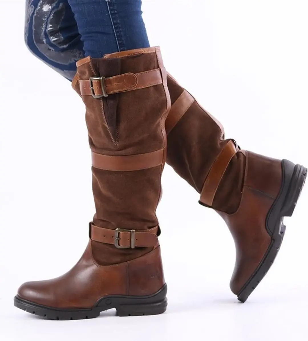 Horka Highlander Outdoorlaarzen - Groen - Maat 40 - afbeelding 5 van 6