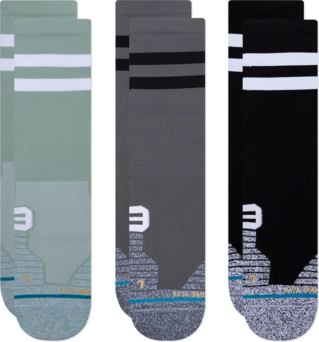 Stance Freshtek Athletic Sokken Franchise Crew - 3-pack - afbeelding 4 van 4