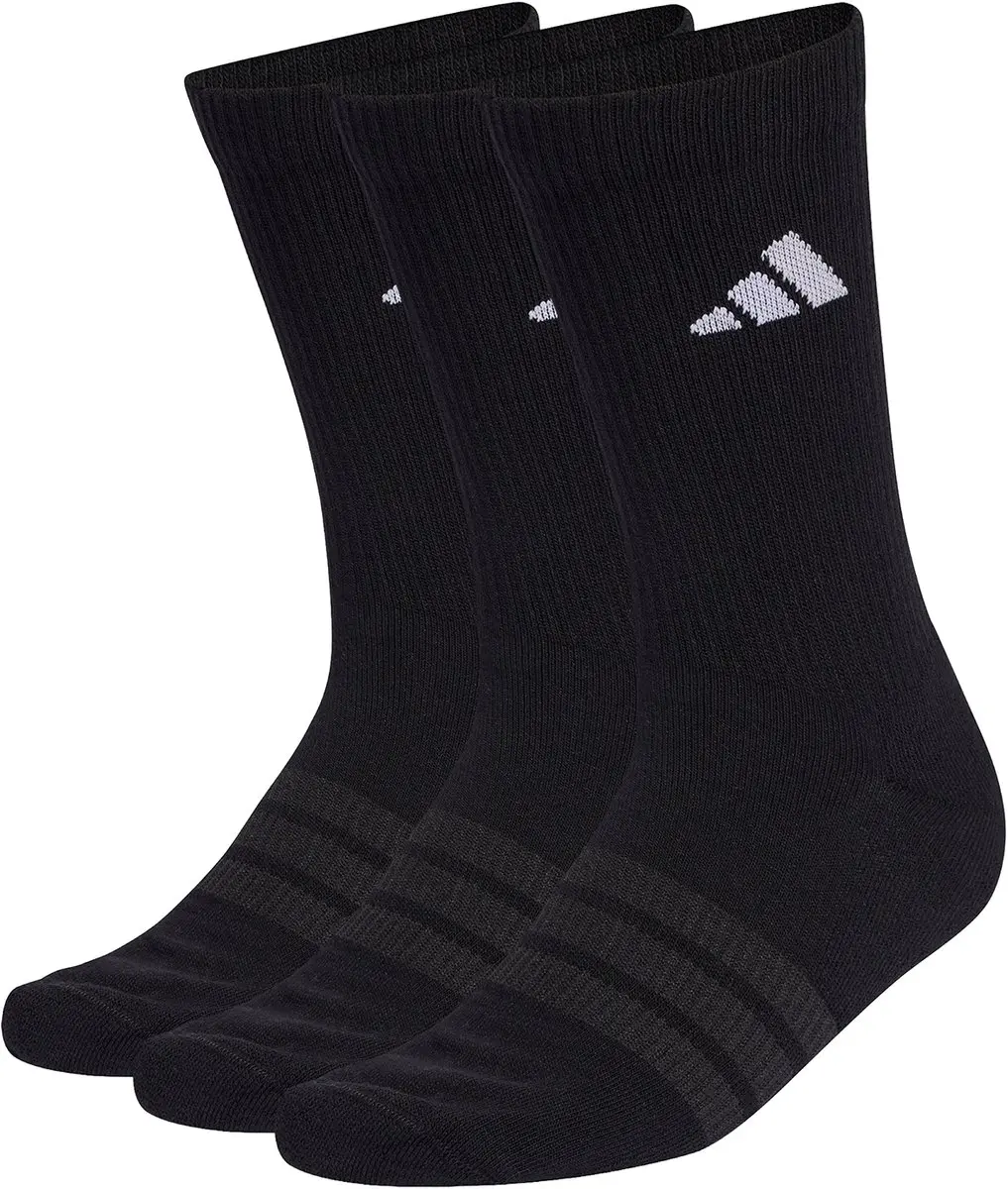 adidas Cushioned Sportswear Halfhoge Sokken 3-pack - Zwart