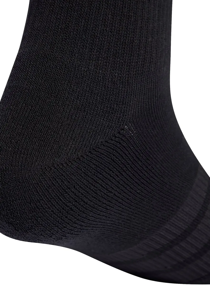 adidas Cushioned Sportswear Halfhoge Sokken 3-pack - Zwart - afbeelding 6 van 6