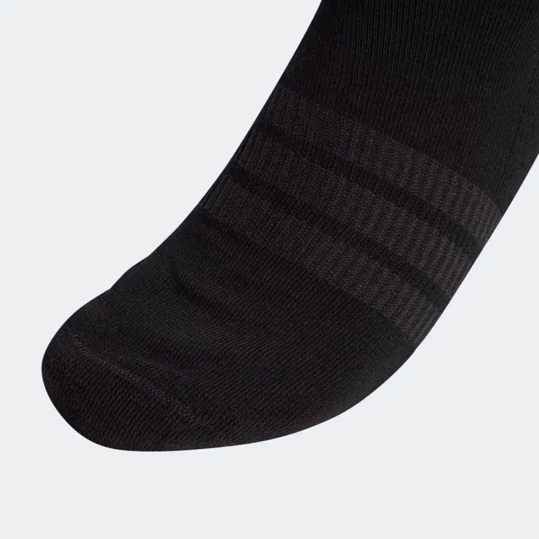 adidas Cushioned Sportswear Halfhoge Sokken 3-pack - Zwart - afbeelding 3 van 6