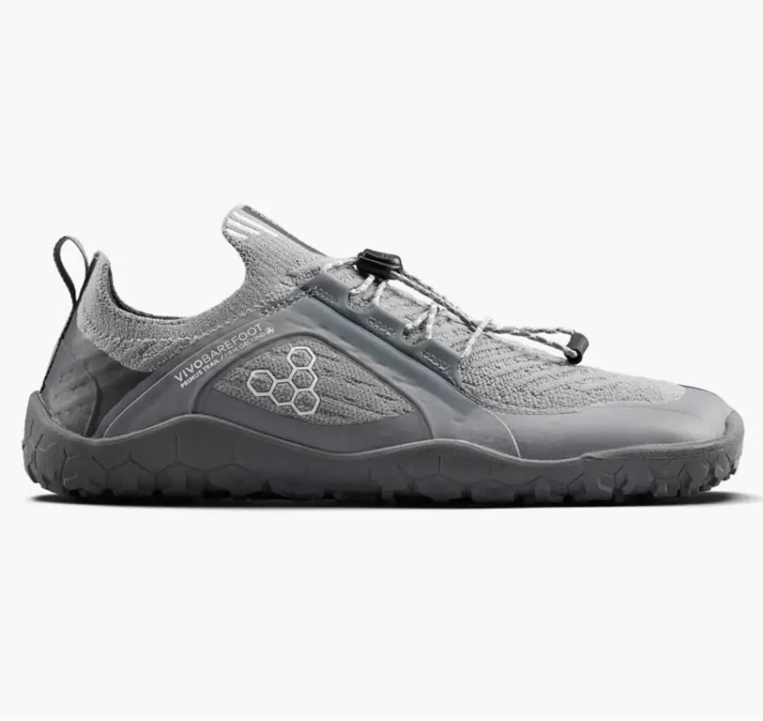 Vivobarefoot Primus Trail Knit Fg Barefoot Trailschoenen Grijs EU 41 Man