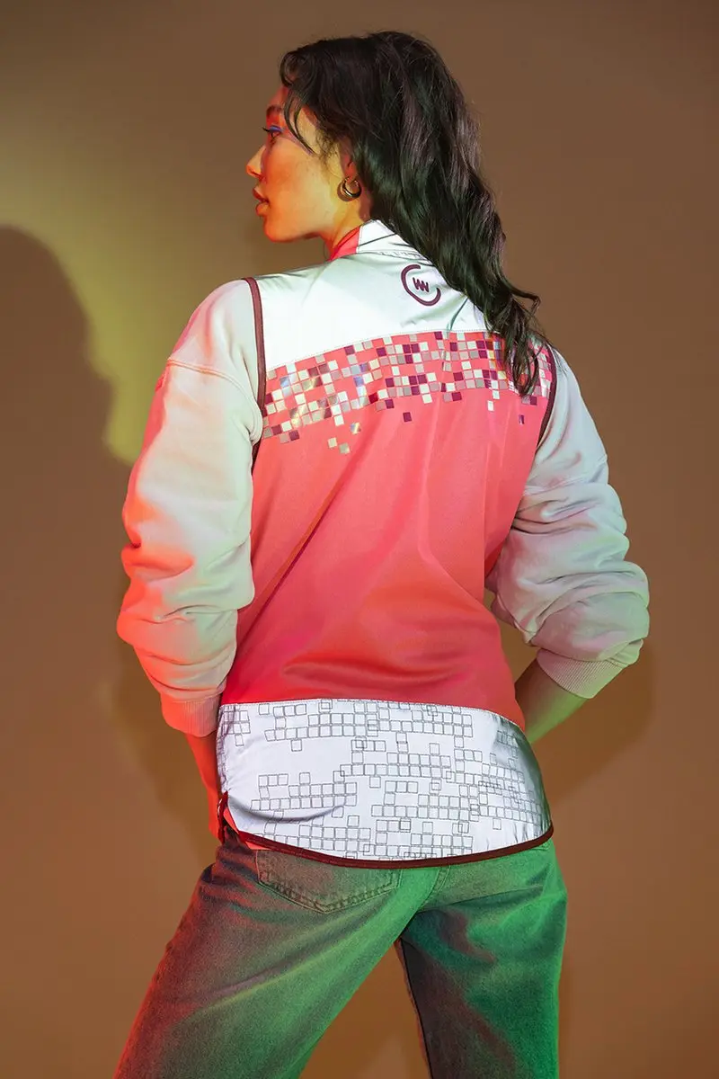 Mouwloos fietsshirt dames - Amy Jacket roze M - afbeelding 6 van 6