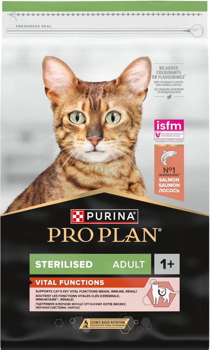 Pro Plan Sterilised Adult Kattenvoer - Zalm 10 kg