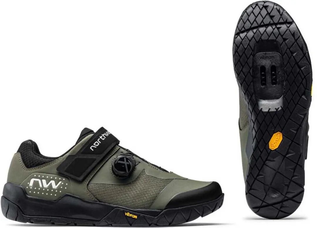 Northwave Overland Plus MTB-schoenen - Dark Green - EU 45 - afbeelding 3 van 4