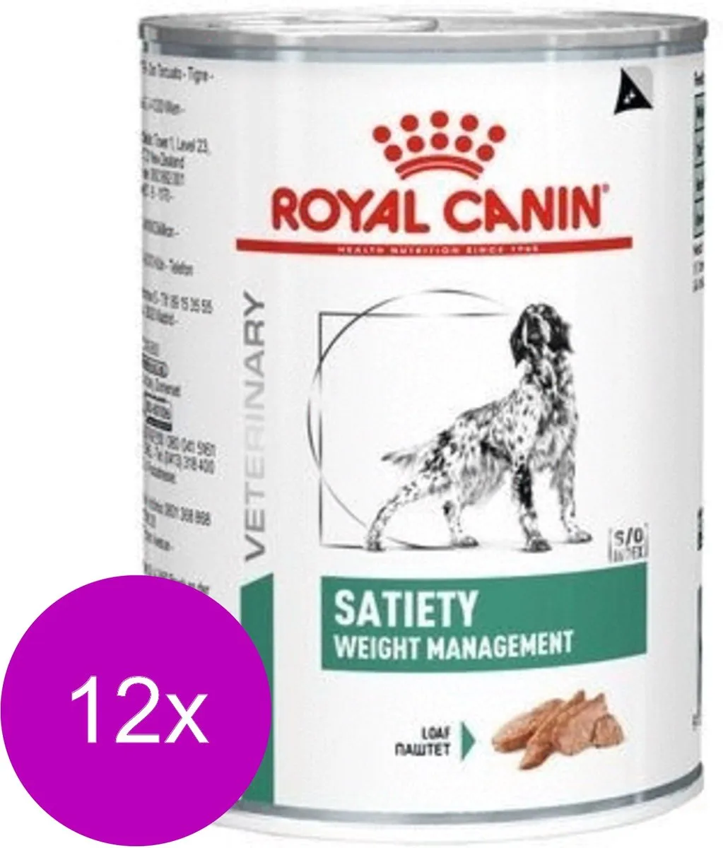 Royal Canin Satiety Hondenvoer - 12x410g