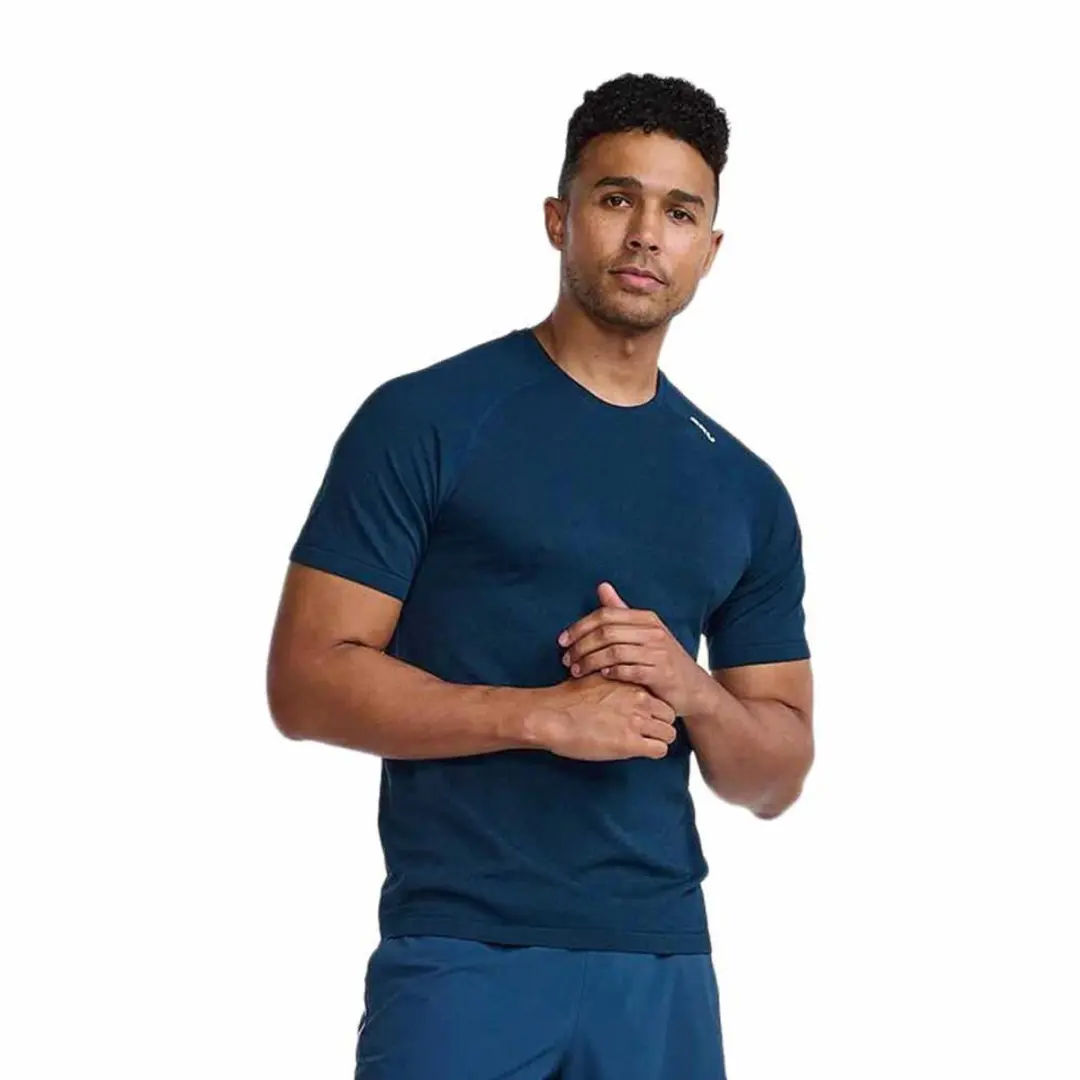 2xu Motion Tech T-shirt Met Korte Mouwen Blauw S Man