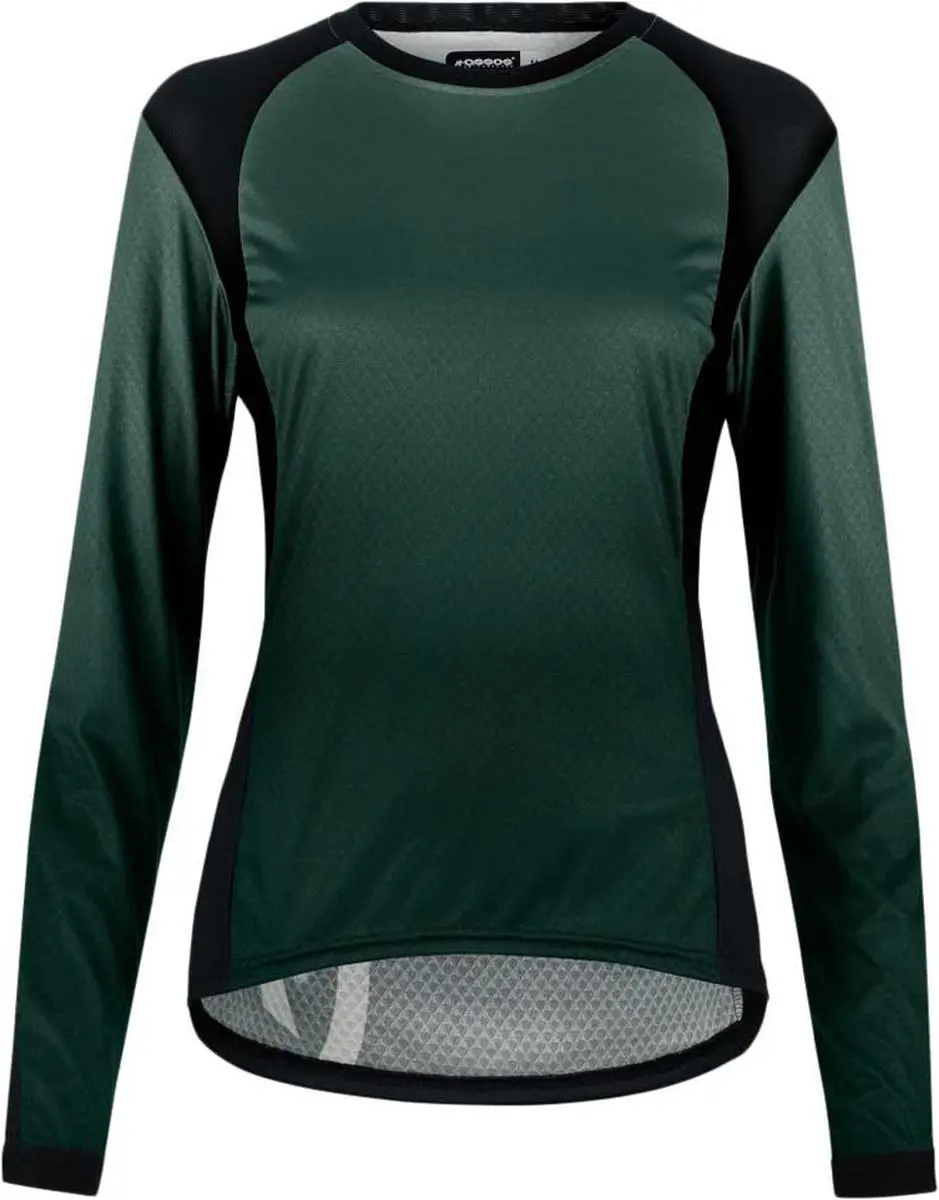 Assos Trail Langarm Enduro Trui Groen S Vrouw