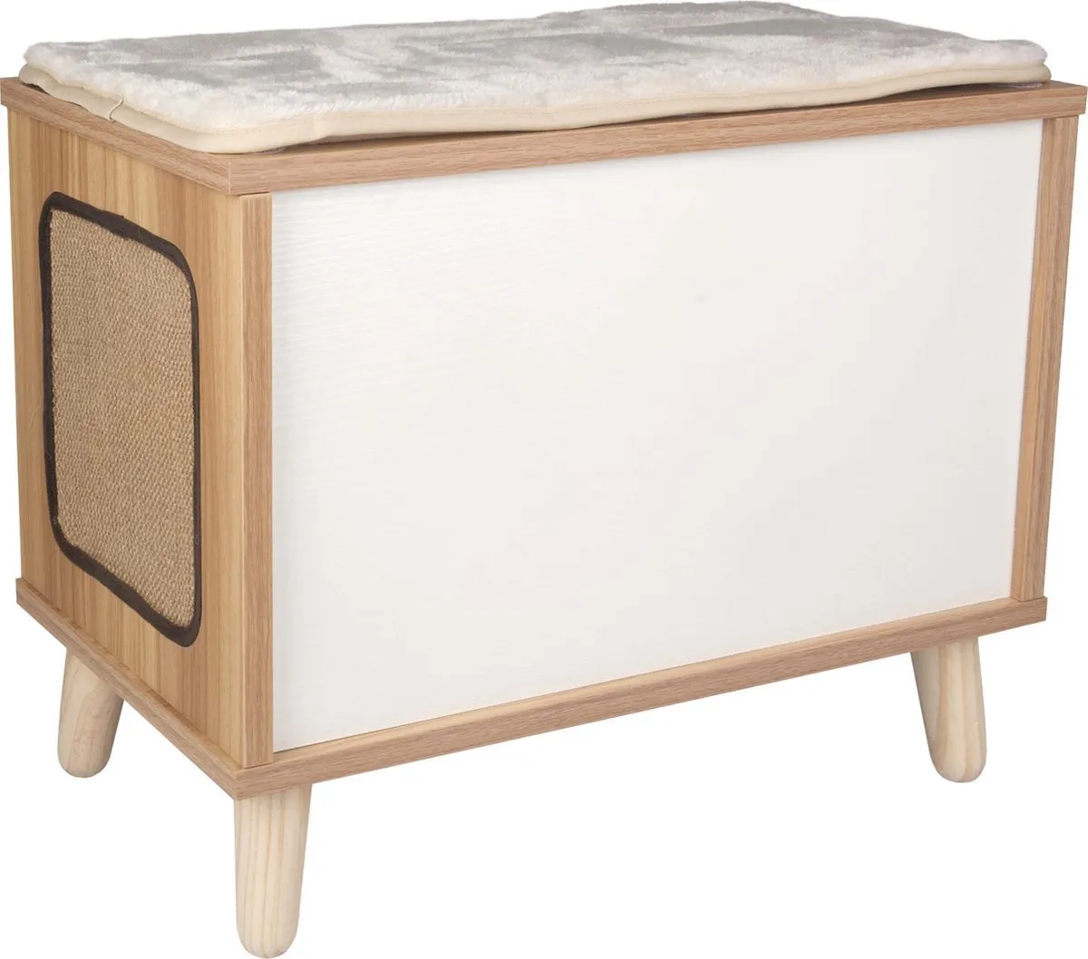Flamingo Fino TV Kattenmeubel 50x29x41cm - Bruin