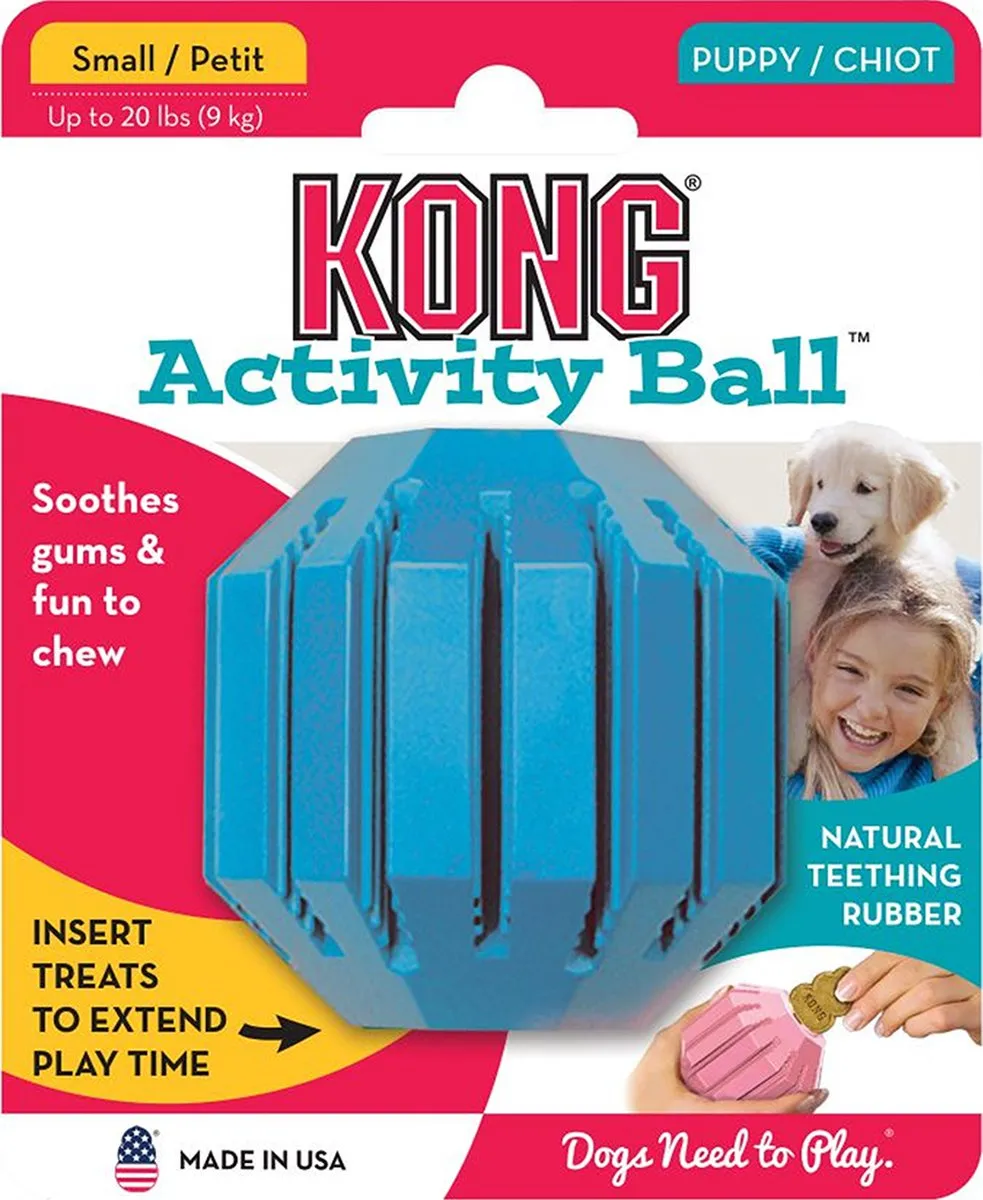 KONG Puppy Activity Ball S - Gemengde Kleuren