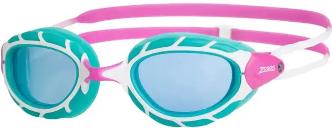 Zoggs Predator junior goggle Pink Turquoise Tint