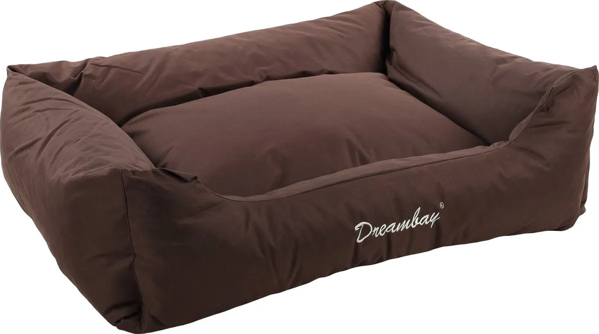 Flamingo Mand Dreambay Rechthoekig Bruin 100x80x25cm