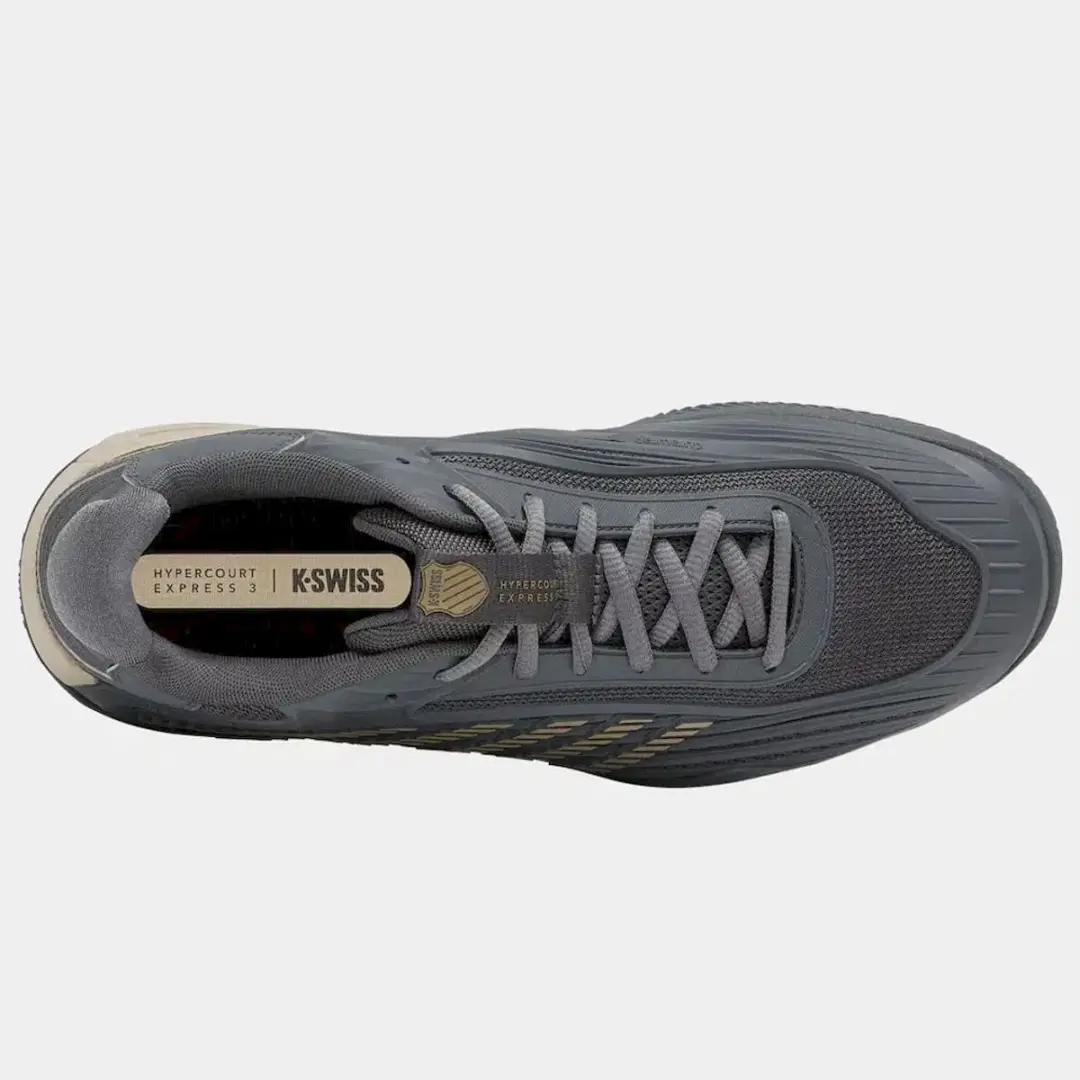 K-Swiss Hypercourt Express 3 Clay Tennisschoen - Grijs - afbeelding 6 van 6