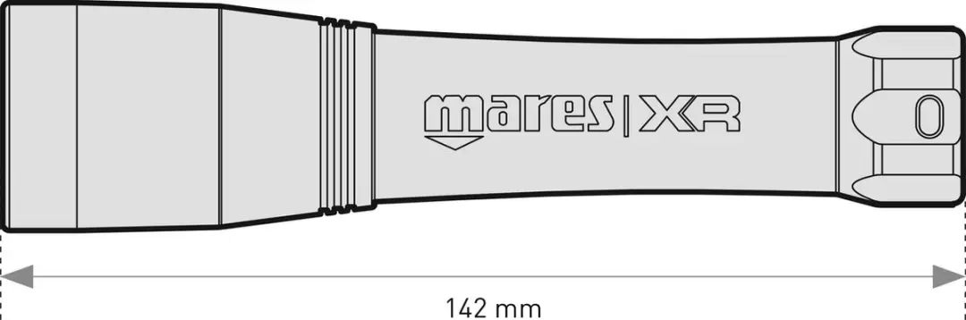 Mares XR Line Back-up Duiklamp