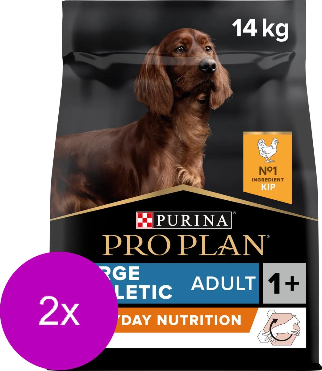 Pro Plan Dog Adult Athletic Large Breed Kip - 2x14kg