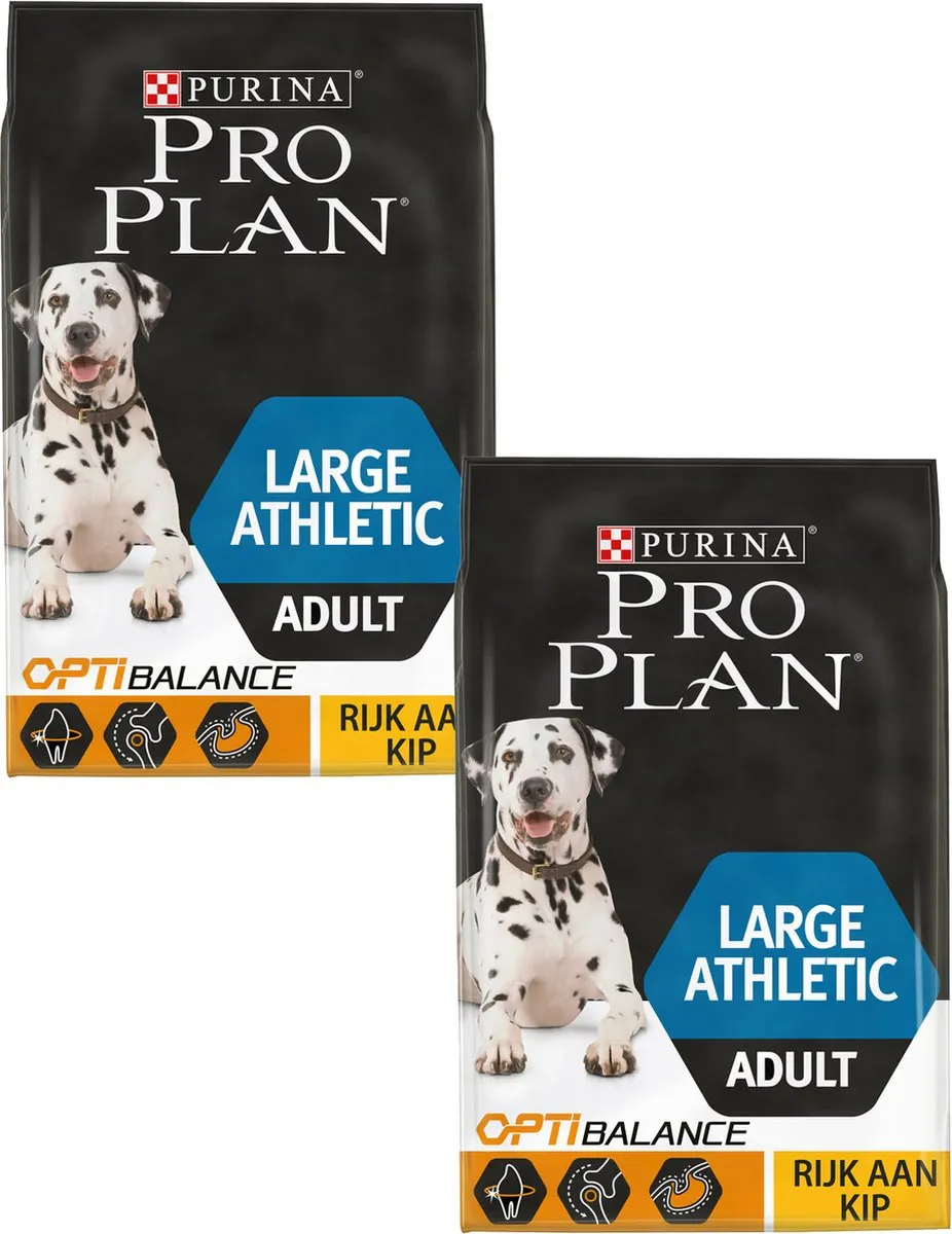 Pro Plan Dog Adult Athletic Large Breed Kip - 2x14kg