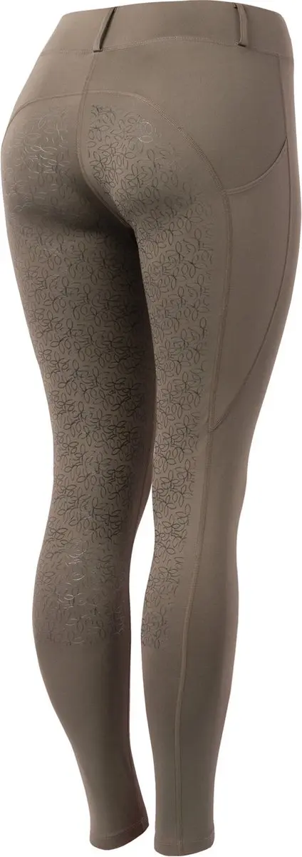 Horze Dea fullgrip rijlegging, dames, Morel brown, 34