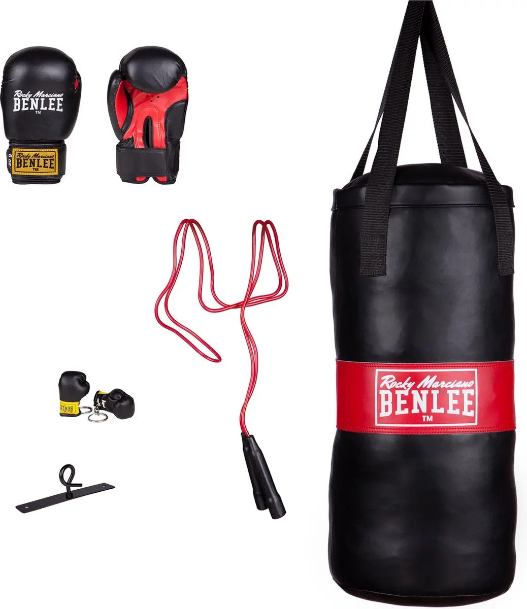 BenLee Punchy Junior boksset - Zwart/Rood - afbeelding 2 van 6