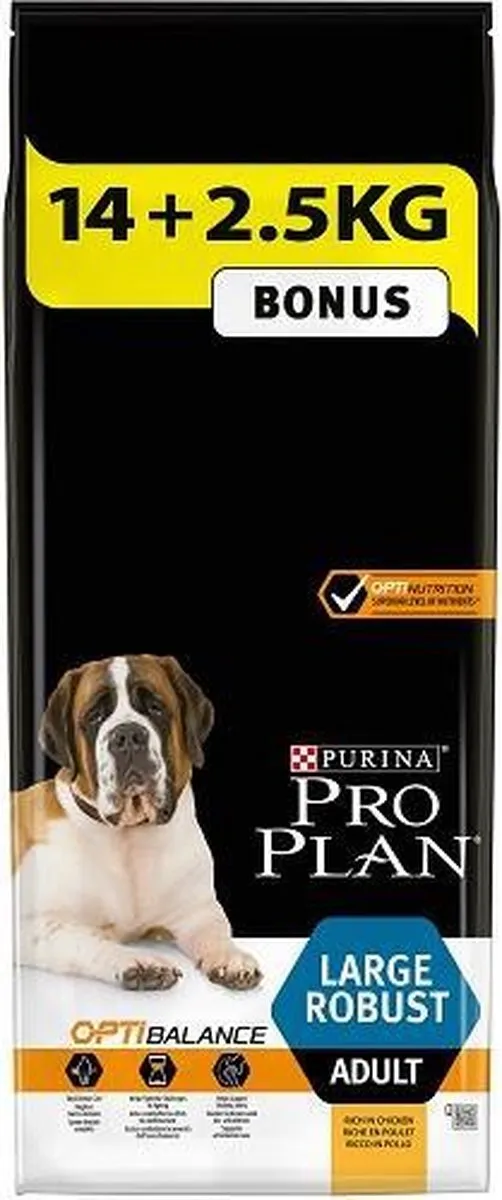 Pro Plan Large Adult Hondenvoer Rood Rund 16.5kg