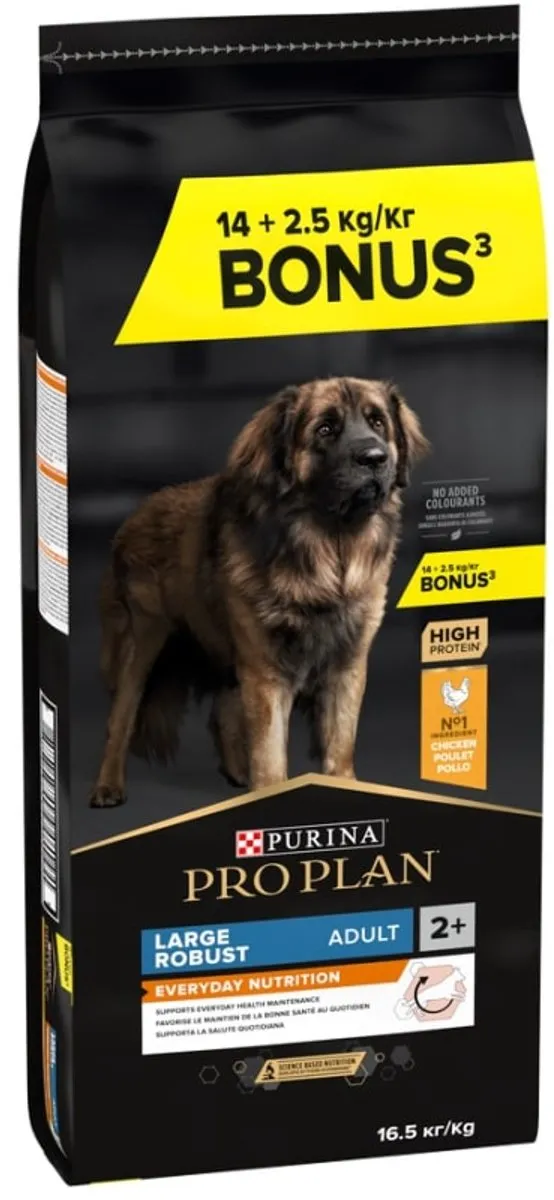 Pro Plan Large Adult Hondenvoer Rood Rund 16.5kg