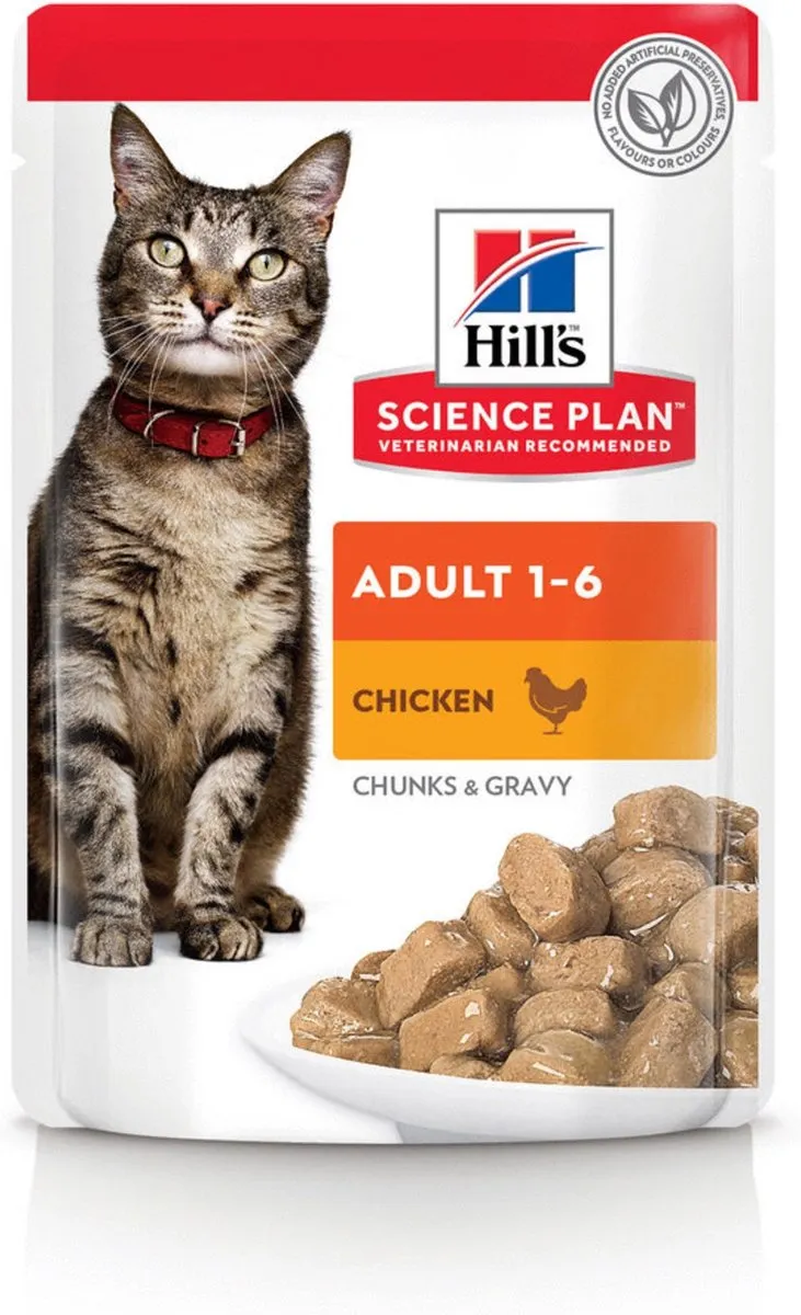Hill's Science Plan Kattenvoer Adult Multipack - 12x85g