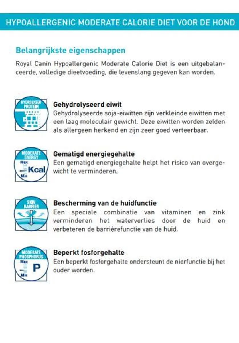 Royal Canin Hypoallergenic Moderate Calorie - Hondenvoer - 14 kg