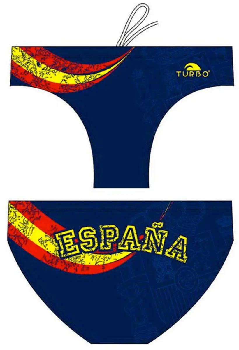 Turbo Spain 2012 Zwemslip Blauw 3XL Man