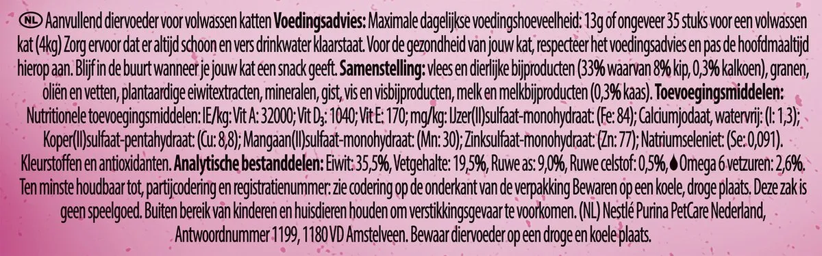 Felix Party Mix Pic Nic Kattensnoepjes - 480g (8x60g)