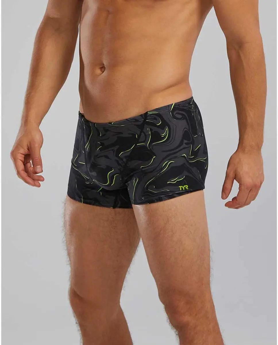 TYR Galaxy Durafast Elite Zwemboxer - 26 - Zwart - afbeelding 4 van 6