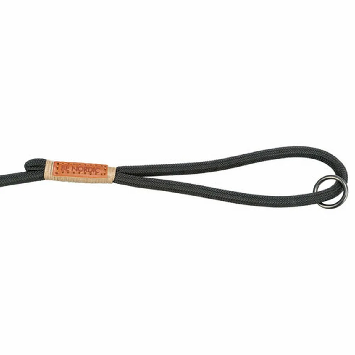 Trixie Nordic Hondenriem 100x1.3cm - Zwart/Zand - afbeelding 2 van 3